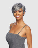 Unea - Vanessa Synthetic Wig Short Side Bang Wavy Style