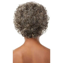 Fab & Fly Gray Glamour Unprocessed Human Hair Wig -veronica