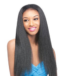Annie - Outre Quick Weave Synthetic Hair Half Wig Long Yaky Straight